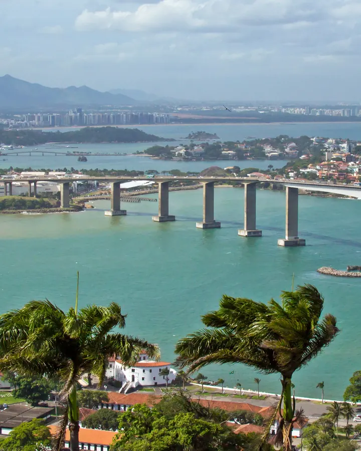 Vitória, Espírito Santo, vista da Terceira Ponte